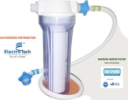 Eco Crystal Micron Water Best Prefilter For RO/Washing Machine/Dish Washer/Geyser Solid Filter Cartridge