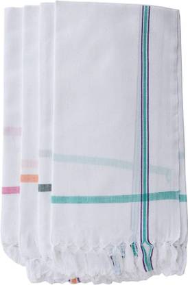 G Fabrics Cotton 200 GSM Bath Gamcha Set