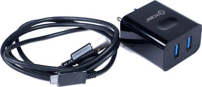 Ycom 2.4 A Wall Charger for Mobile with Detachable Cable