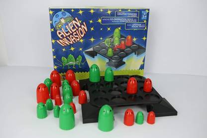 PEZYOX Alien Invasion, Board Games,Strategy Based Educational Game,for Boys & Girls Strategy & War Board Game
