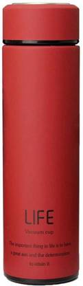 AKR Double Wall Vacuum Flask Insulated Thermos Travel Water Bottle (RED) 12 hour cold /hot bottle 500 ml Flask
