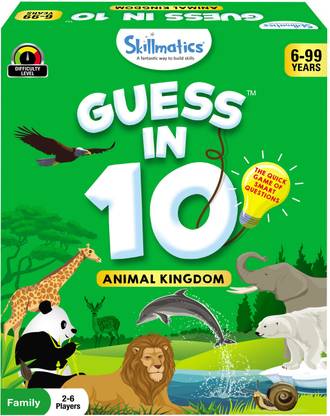 Skillmatics Guess in 10 Animal Kingdom