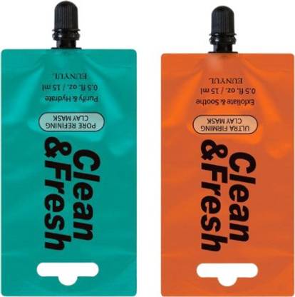Eunyul PORE REFINING CLAY MASK+FIRMING CLAY MASK