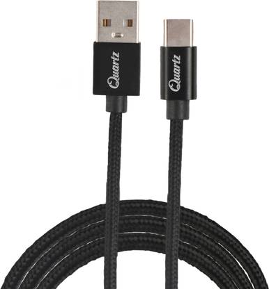 Quartz USB Type C Cable 1 m C_TYPE_DATA_CABLE_BLACK