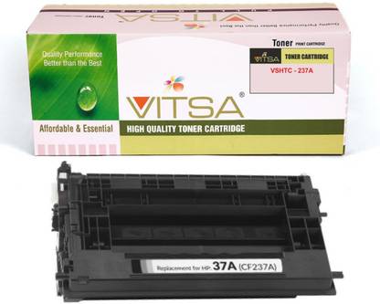 Vitsa CF237A / 237A / 37A PREMIUM Toner Cartridge Compatible with HP Laserjet Enterprise M607dn / M607n / M608dn / M608n / M608x / M609dn / M631dn / M632fht / M632h / M633fh / MFP M632z / M633z Tri-Color Ink Toner