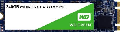 WD Green 240 GB All in One PC's, Desktop Green M.2 Internal Solid State Drive (SSD) (WDS240G2G0B-00EPW0)