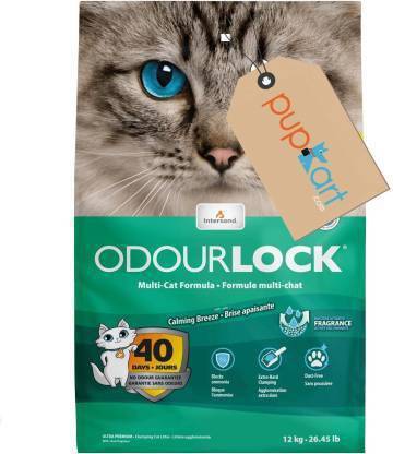 PUPKART Intersand Odourlock Cat litter Pet Litter Tray Refill