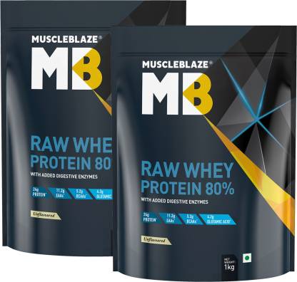 MUSCLEBLAZE 2Raw Whey Protein