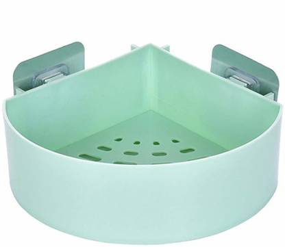 in shop Plastic Inter Design Triangle Bathroom and Kitchen Organizer Microfibre Wall Shelf