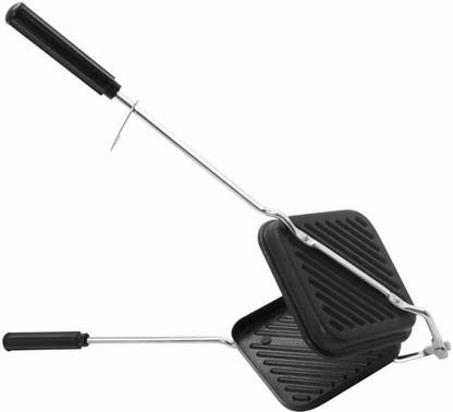 Primo Cleats Stick Gas Sandwich Toaster with Spatter Grill and Toast Non-Stick Cookware Non-stick Gas Toaster Toast Grill