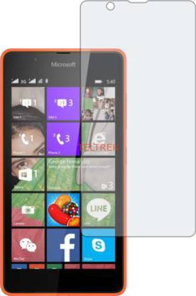 TELTREK Impossible Screen Guard for MICROSOFT LUMIA 540 DUAL SIM (Flexible Shatterproof)