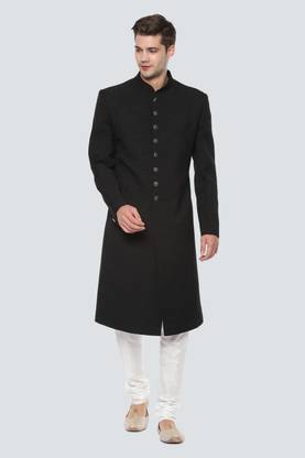 LOUIS PHILIPPE Self Design Sherwani