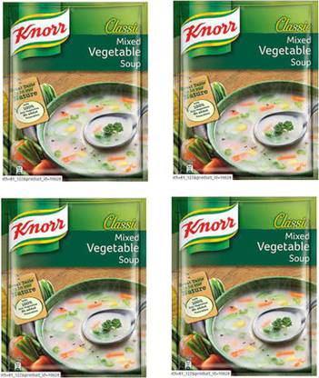 Knorr MIXED VEGETABLE SOUP PACK OF 4
