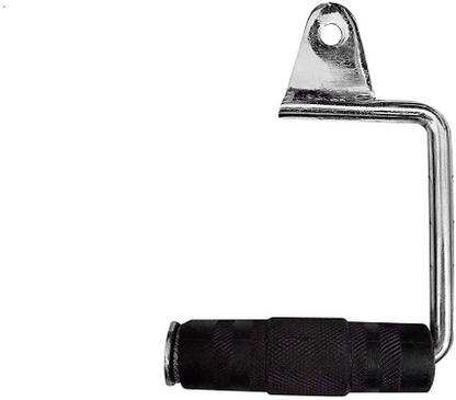 HACKERX Open Cable Crossover Handle, Open-Sided Stirrup Single Handle Cable Attachments Multi-training Bar