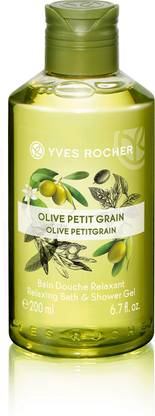 YVES ROCHER Relaxing Bath And Shower Gel Olive Petit Grain