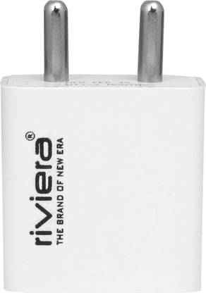 riviera 2 A Wall Charger for Mobile with Detachable Cable