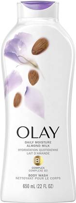 OLAY DAILY MOISTURE ALMOND MILK BODY WASH IMPORTED
