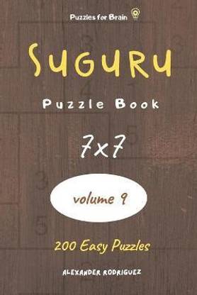 Puzzles for Brain - Suguru Puzzle Book 200 Easy Puzzles 7x7 (volume 9)