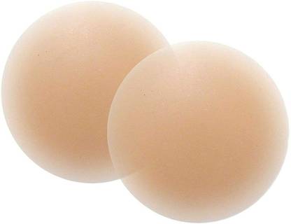 Wonder World ™ AT-101 Memory Foam Reusable Adhesive Nipple Covers Silicone Peel and Stick Bra Pads