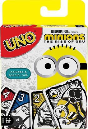 mattel GAMES UNO Minions Card Game 2 - The Rise Of Gru