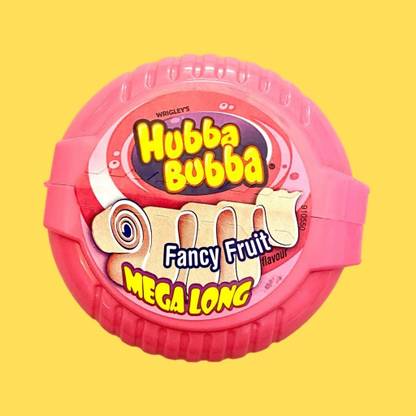 Hubba Bubba Bubble Tape Fancy Fruit( Imported),56 g Fancy Fruit Chewing Gum
