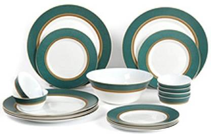 LAOPALA Pack of 33 Opalware Dinner Set