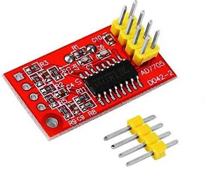 arduino M258 Dual 16-bit ADC Data Acquisition Module SPI Compatible AD7705 Module Board Micro Controller Board Electronic Hobby Kit