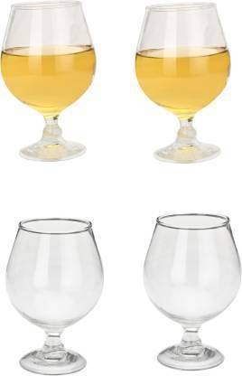 DealFly (Pack of 4) 6548 Glass Set Beer Glass