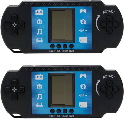 Kmc kidoz combo POP Station Hand-Held Fun Brick Video Game for Kids (Set of 2)
