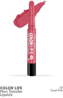 Teen.Teen Teen Teen COLORLIFE NON TRANSFER LIPSTICK (M-22 CORAL PINK, 2.1 g)