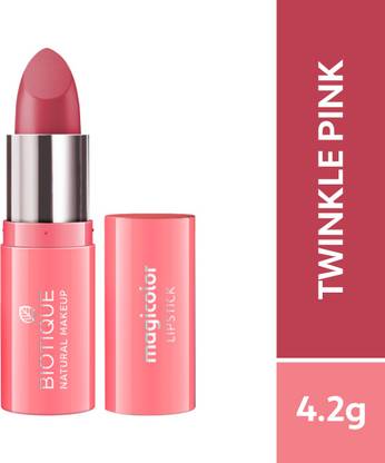 BIOTIQUE Magicolor Lipstick, Twinkle Pink
