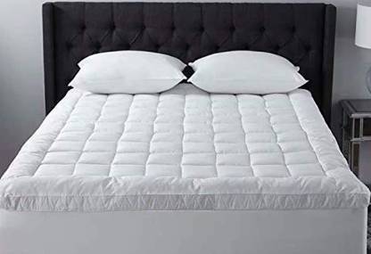 Gangauri Creations Mattress Topper Queen Size Mattress Cover