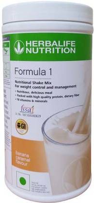 HERBALIFE Formula 1 Nutrition shake Banana Plant-Based Protein