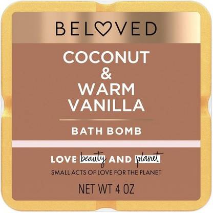 Beloved Coconut & Warm Vanilla Bath Bomb