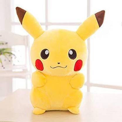EILLY Soft Plush Pikachu Toys for Kids (Yellow, Size-22 cm) Small - 22 cm  - 22 cm