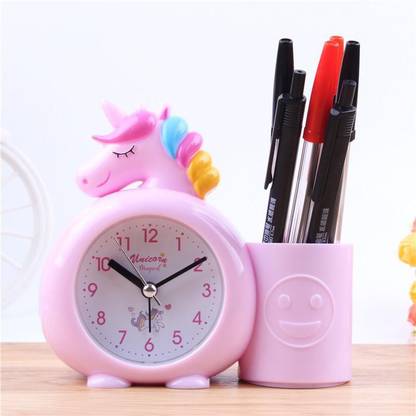 poksi Analog Multicolor Clock