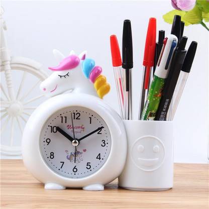 poksi Analog Multicolor Clock