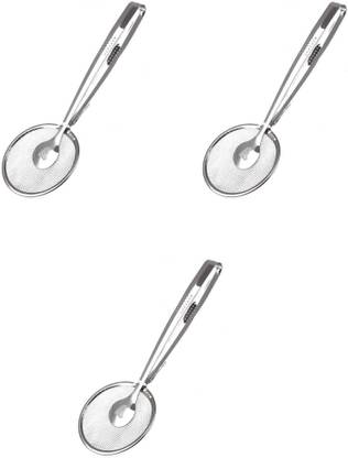 Kuniva Filter spoon with clip Stainless Steel Snack Fryer,Filter Spoon with Clip Multi-functional Colander Oil-Frying, Filter Fried Food Clip Kitchen Tongs,Kitchen Tool,Food Clip, Snack Fryer, Oil Mesh Colander,serving Tong (PACK OF 3) Filter spoon with clip Stainless Steel Snack Fryer,Filter Spoon with Clip Multi-functional Colander Oil-Frying, Filter Fried Food Clip Kitchen Tongs,Kitchen Tool,Food Clip, Snack Fryer, Oil Mesh Colander,serving Tong (PACK OF 3) 28 cm Serving Tong Set