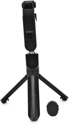 Alchiko XT-02 Wireless Bluetooth Selfie Stick Foldable Mini Tripod Expandable Monopod with Remote Control for Android & IOS Phones Tripod