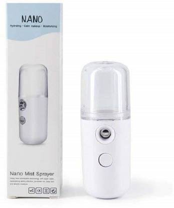 Ekon Automatic Spray Refillable Nano Mist Sprayer Sanitizer for Car Currency Objects Laptop Smartphone Computer Indoor and Outdoor Use Personal Care Virus Protection Vaporizer