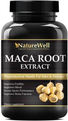 Naturewell Maca Root Extract Capsules for Reproductive Health Pro