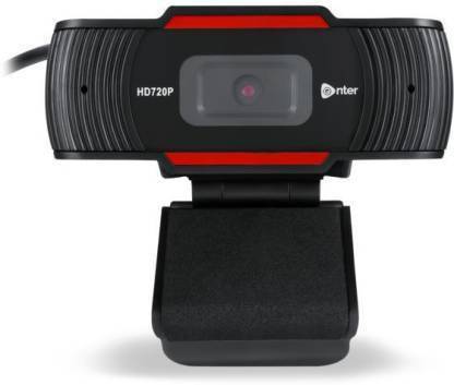 Enter WEB CAMERA PIXEL PLUS 1280 HD  Webcam with Built-In Microphone with Night Vision USB Connectivity
