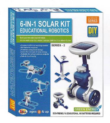 Ekta Toys 6-IN-1 SOLAR KIT EDUCATIONAL ROBOTICS ( SERIES-2) Educational Board Games