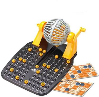 Tickles Roll You'r lack Bingo Lotto 90 Number Family Board Game Party & Fun Board Game