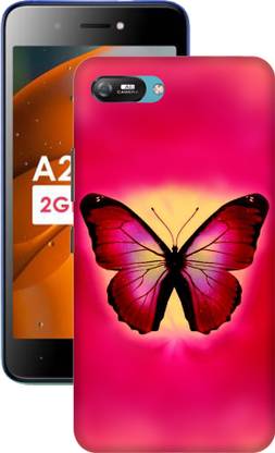 Vojica Back Cover for Itel A25 Pro Printed Butterfly Back Cover