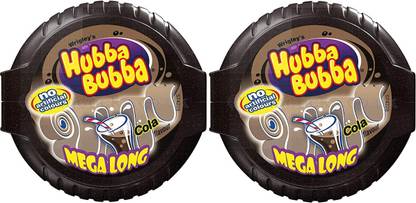 Wrigleys Hubba Bubba Cola Mega Long Chewing Gum [MADE IN USA] Cola Chewing Gum