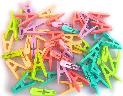 VMR Plastic Cloth Hanging Clips Multicolor Plastic Cloth Clips
