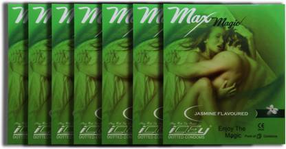 ICEY jasmine flavor dotted MAX MAGIC Condom Condom