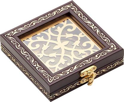 Gift Box Bazaar Decorative for Silver Coin 20 gm Printed Party Box