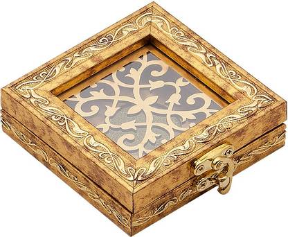 Gift Box Bazaar Decorative for Silver Coin 10 gm Printed Party Box